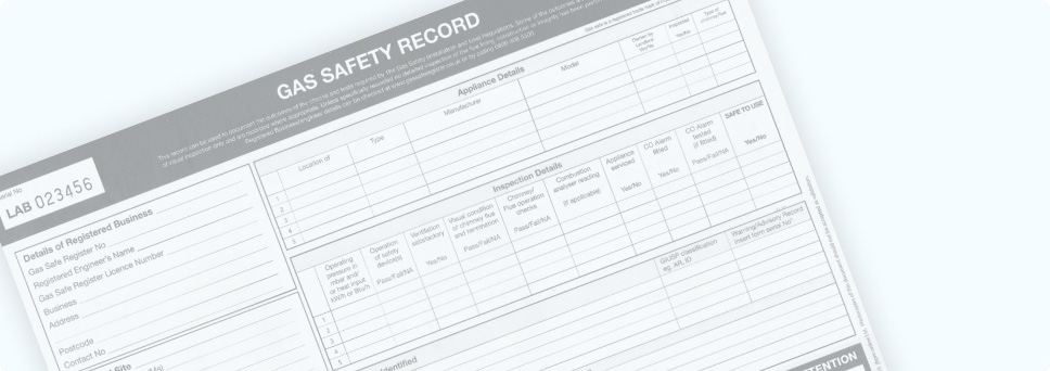 Landlord Gas Safety Certificate